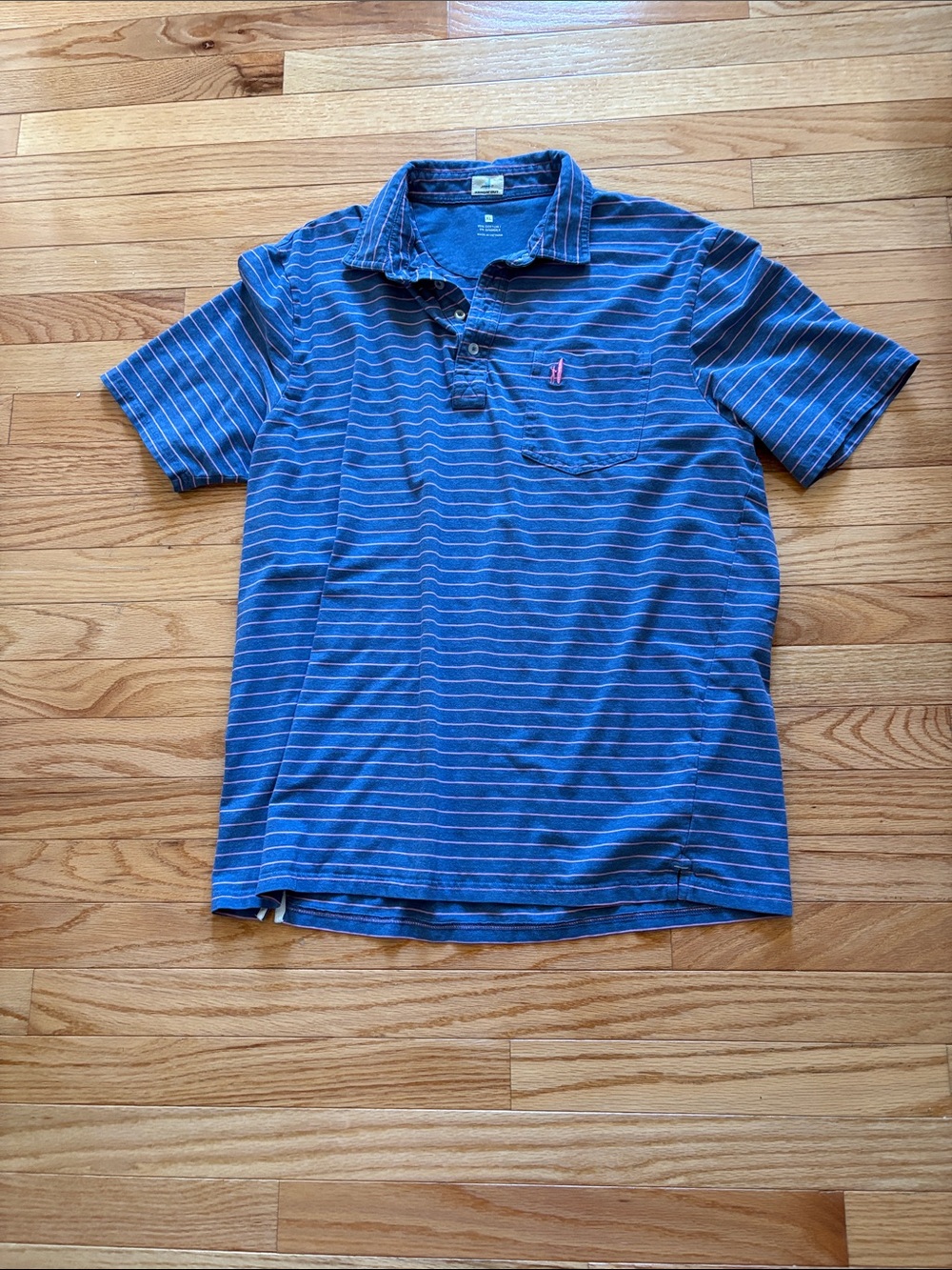 Johnnie-O Blue Striped Men’s Polo Shirt
